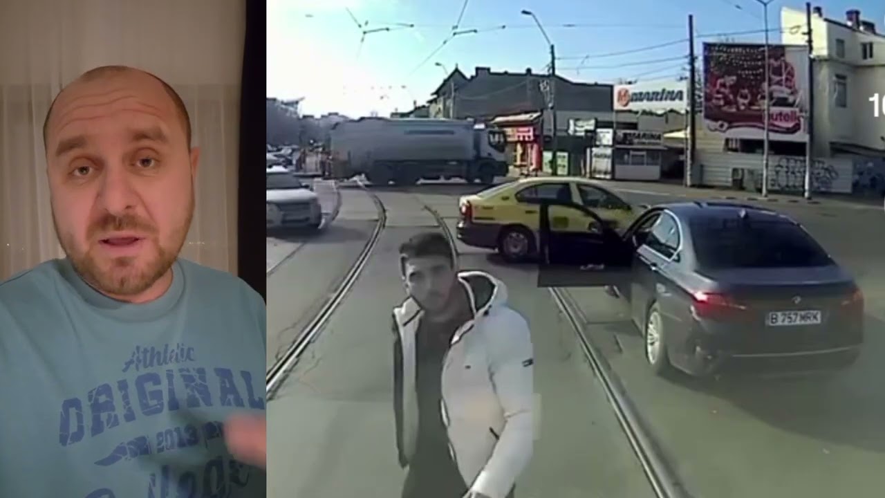 Caz real: A întrat intenționat cu Tramvaiul în BMW! 
