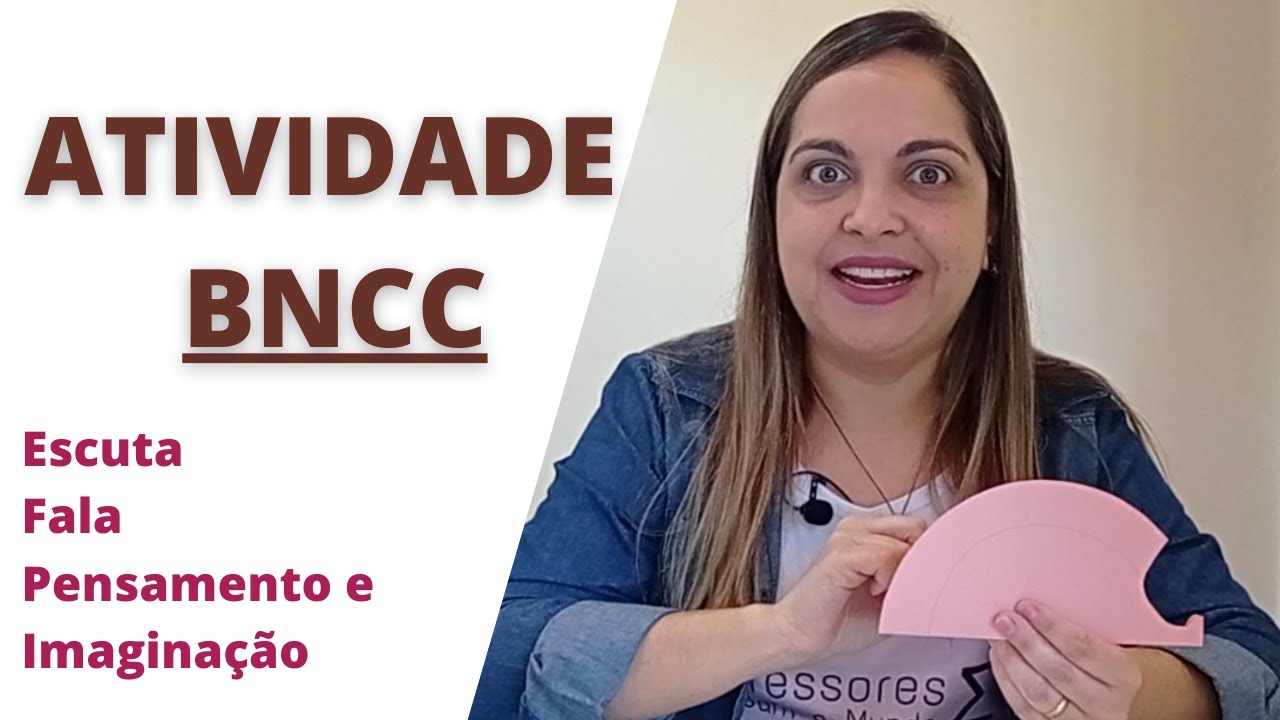 Atividade Para Educação Infantil | BNCC - Escuta, Fala, Pensamento e Imaginação.
