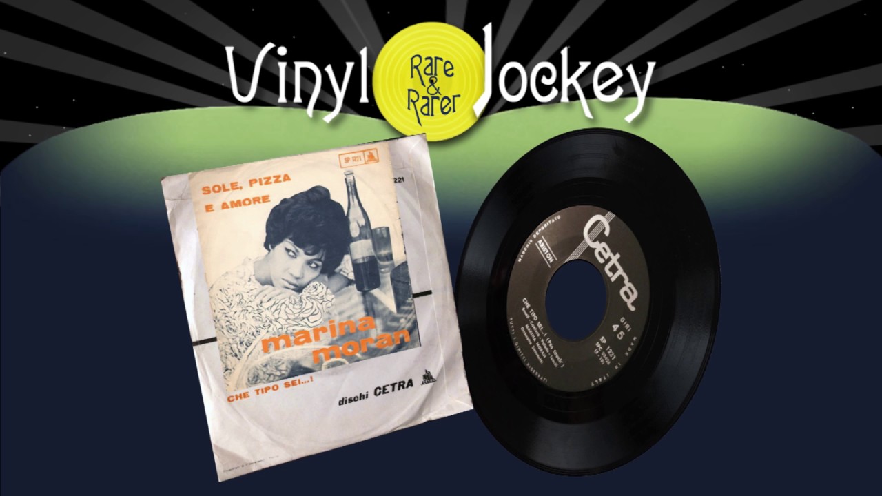 CHE TIPO SEI...! MARINA MORAN - TOP RARE VONYL RECORD