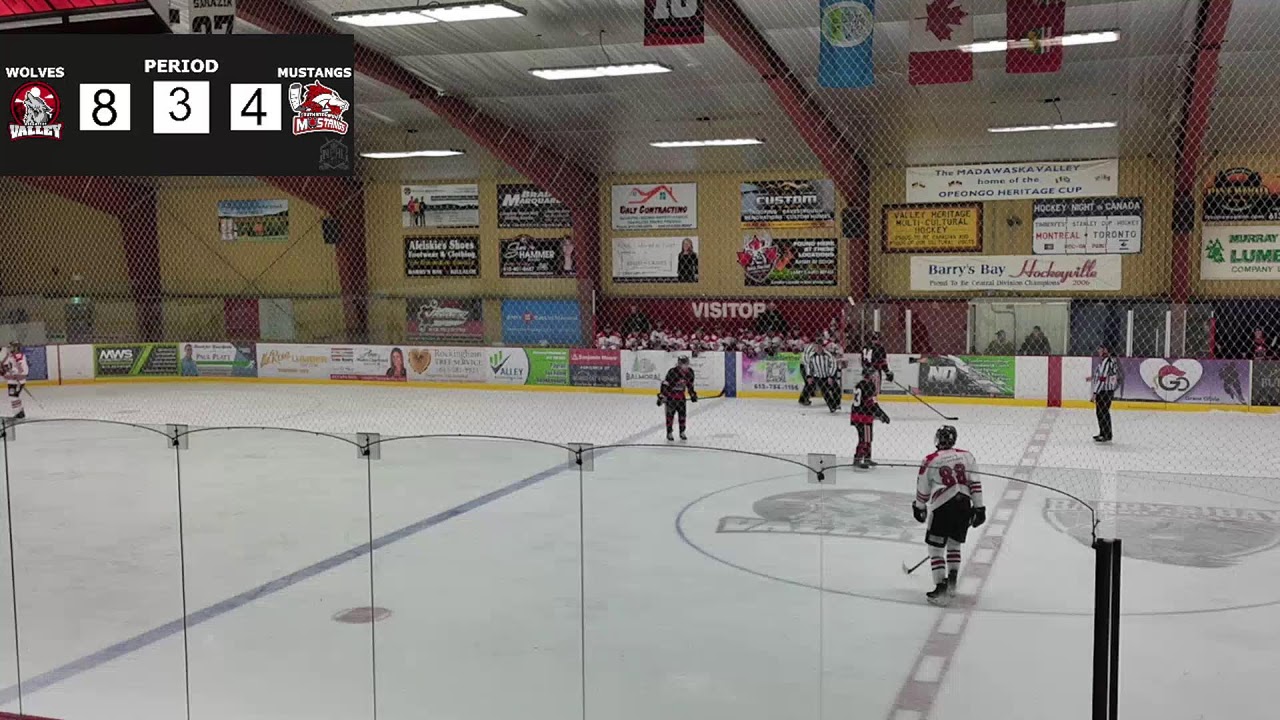 Barry's Bay Wolves vs. South Stormont Mustangs
