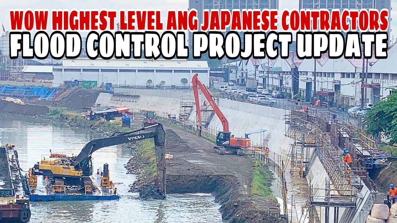 WOW GRABE HIGHEST LEVEL ANG JAPANESE CONTRACTORS. PASIG CITY-QUEZON CITY FLOOD CONTROL PROJ. UPDATE