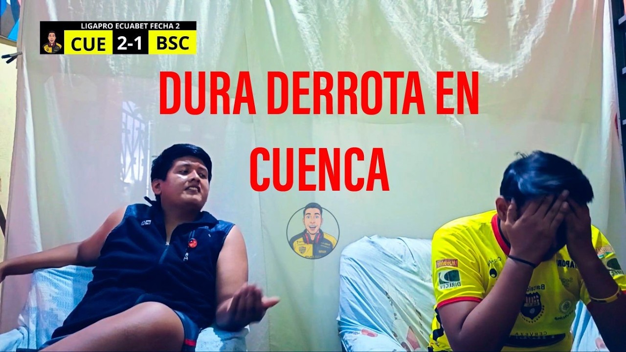 DEPORTIVO CUENCA VS BARCELONA SC | LIGAPRO ECUABET | REACCIÓN DE AMIGOS