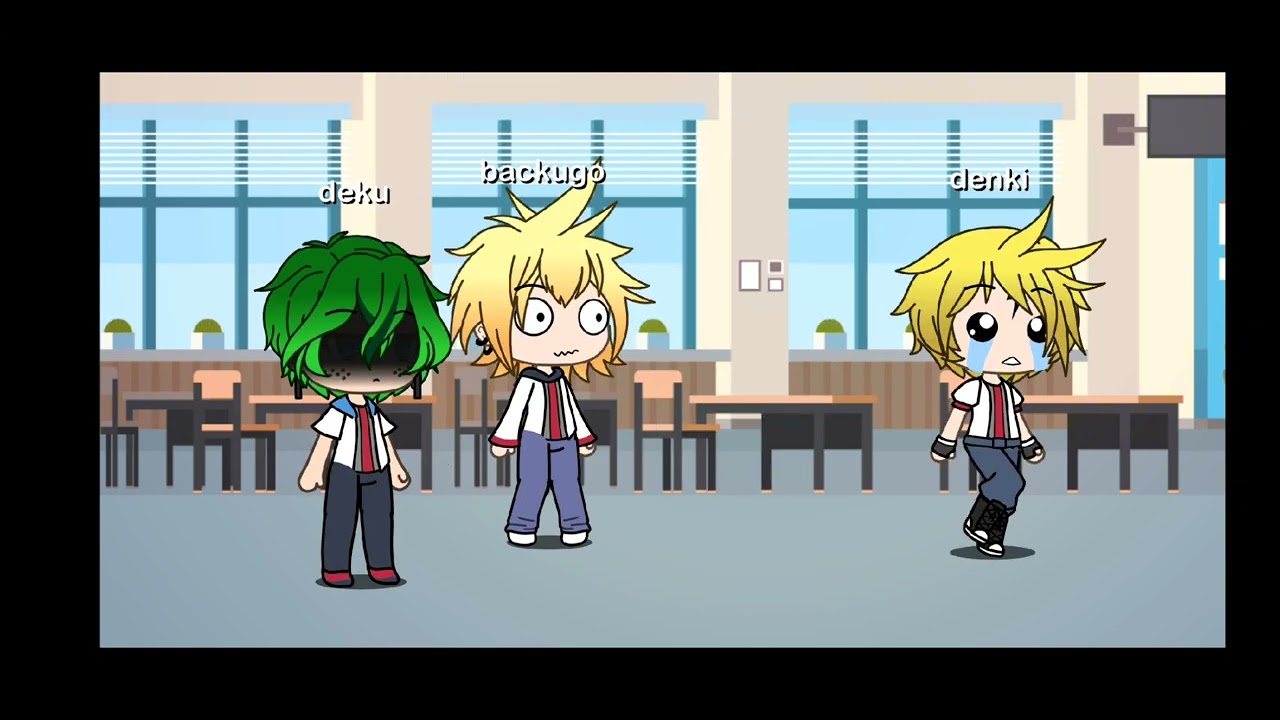My first gacha video Deku just wanted a hug.
