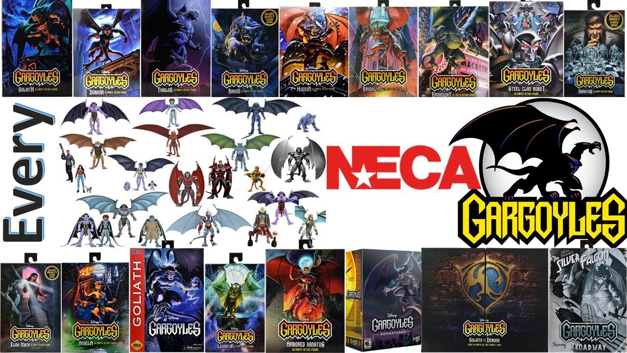 ***Смотрите новое видео*** Полный сравнительный список всех фигурок Disney Gargoyles от NECA