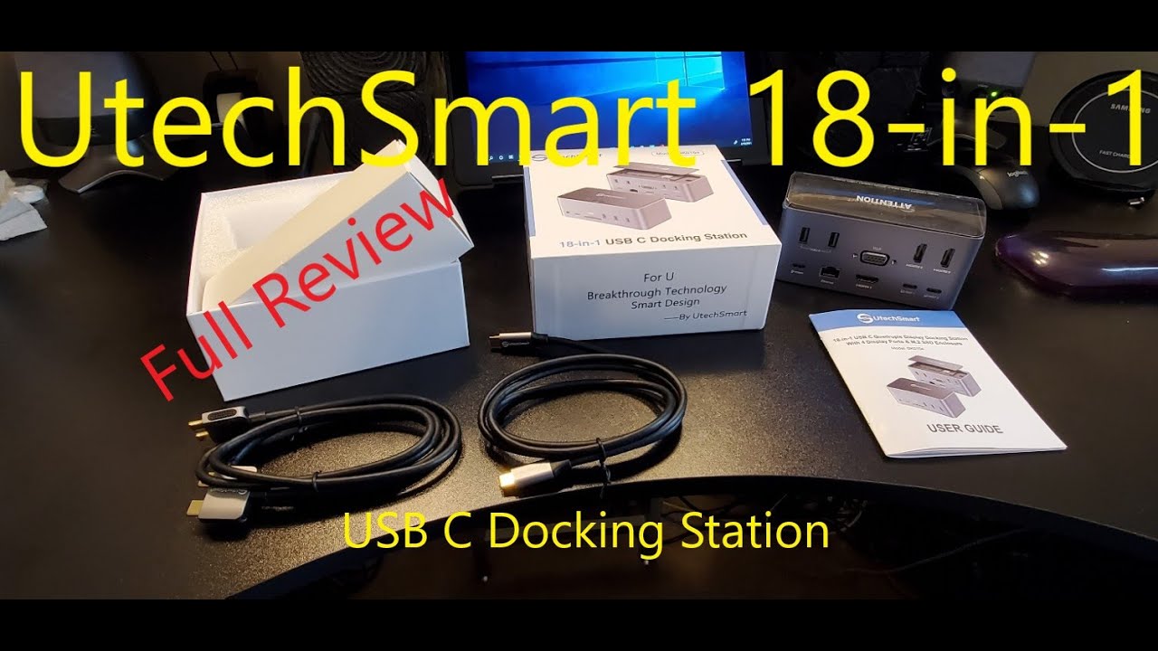 UtechSmart 18-в-1 USB C Hub ПОЛНЫЙ ОБЗОР