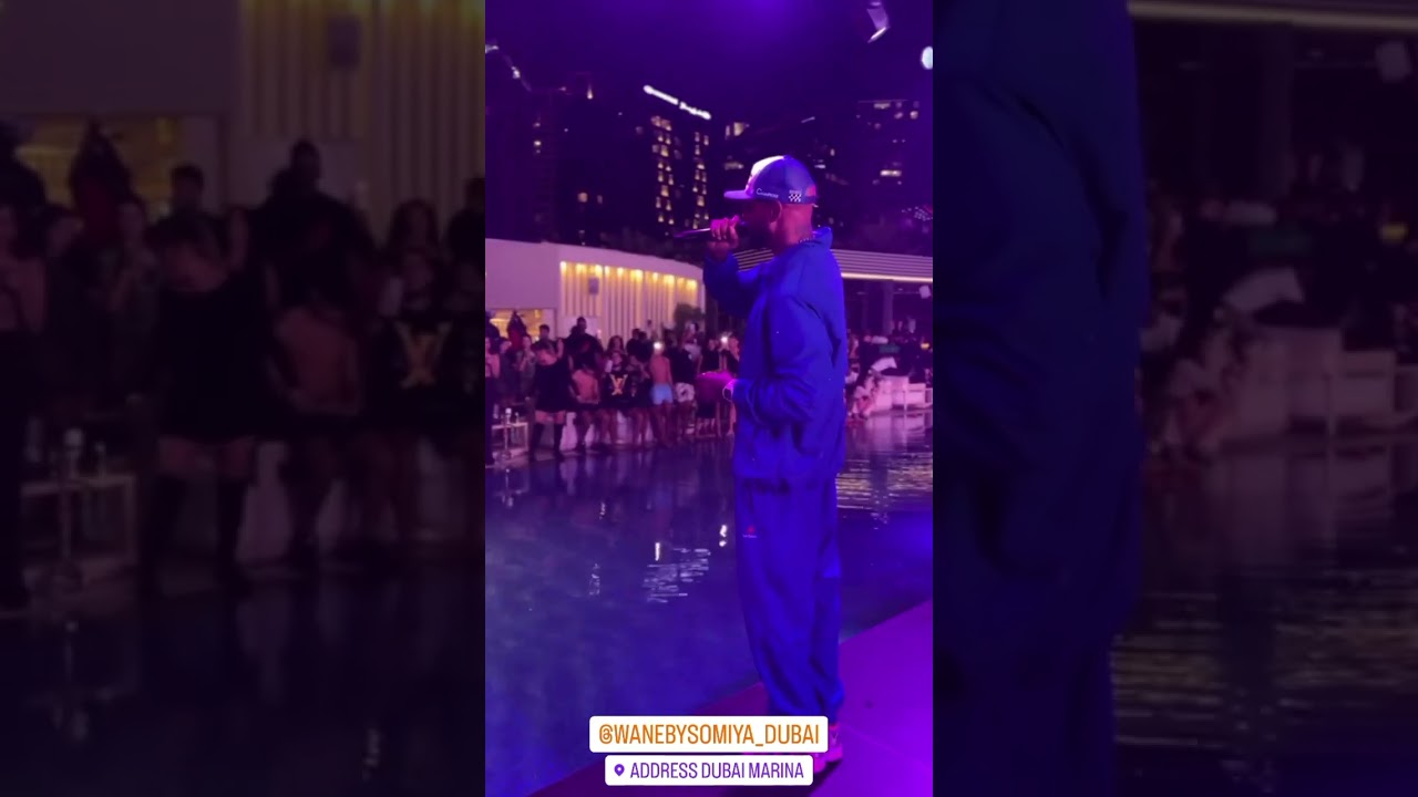 résumé du showcase de booba à dubai marina
