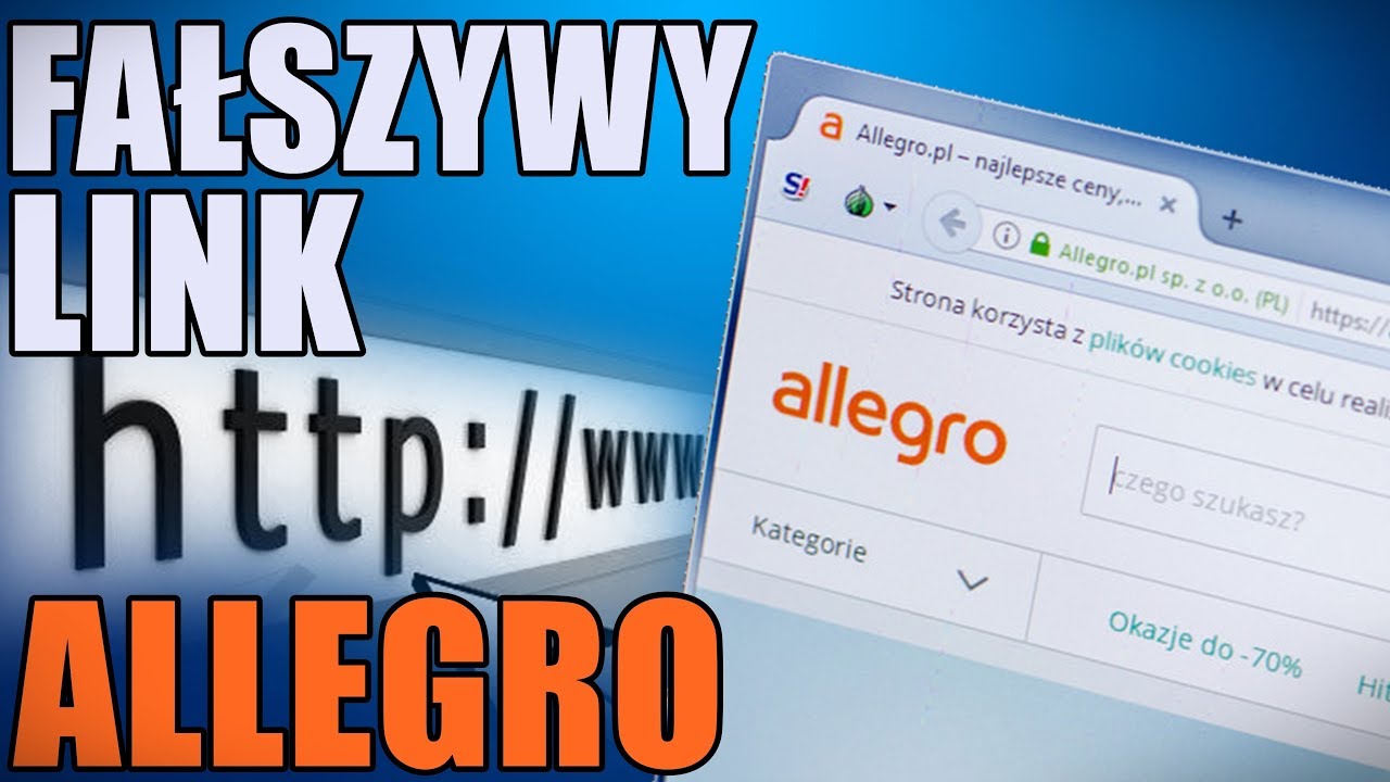 OSZUSTWO z OLX !!! - fałszywy link do aukcji allegro
