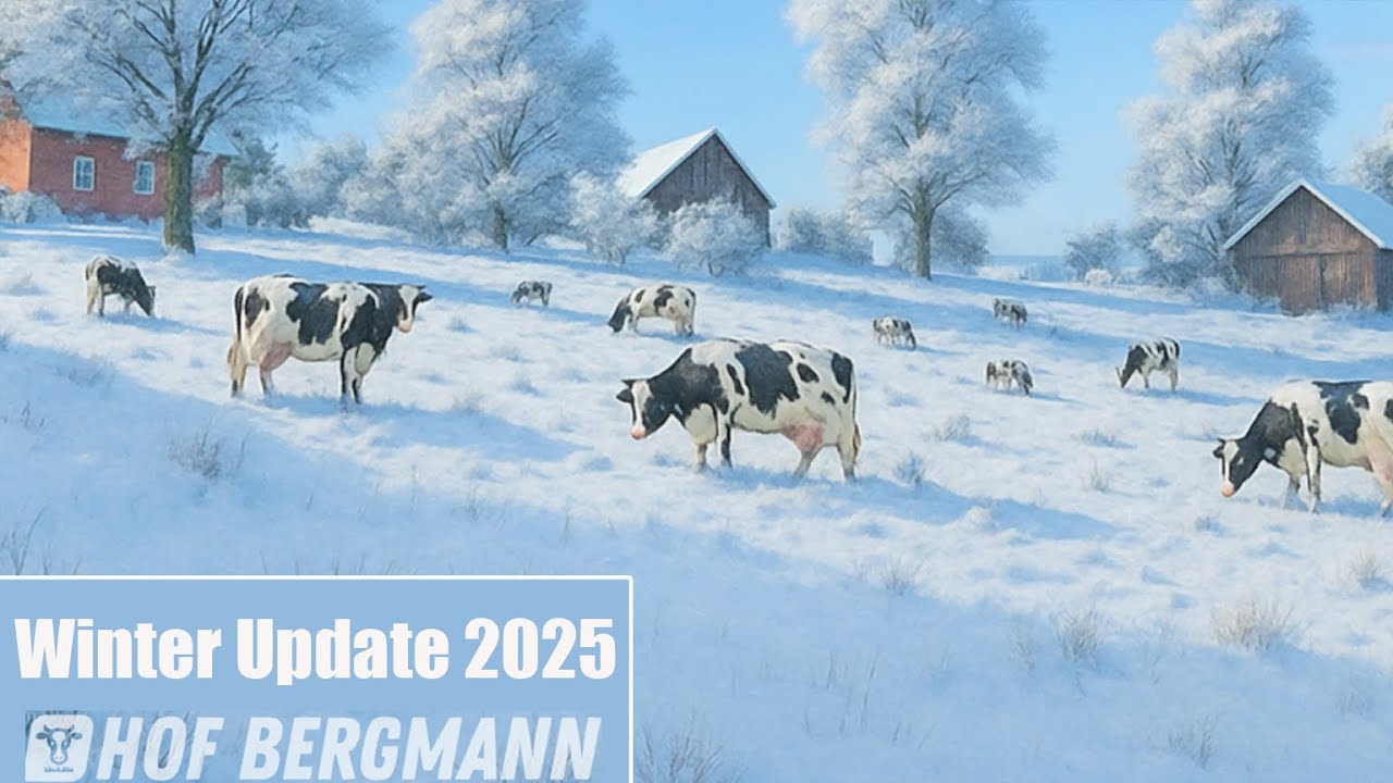 🚜 LS25 HOF BERGMANN 🚜 WINTER UPDATE 2025 | Alle Infos, Produktionen, Features und Neuerungen !