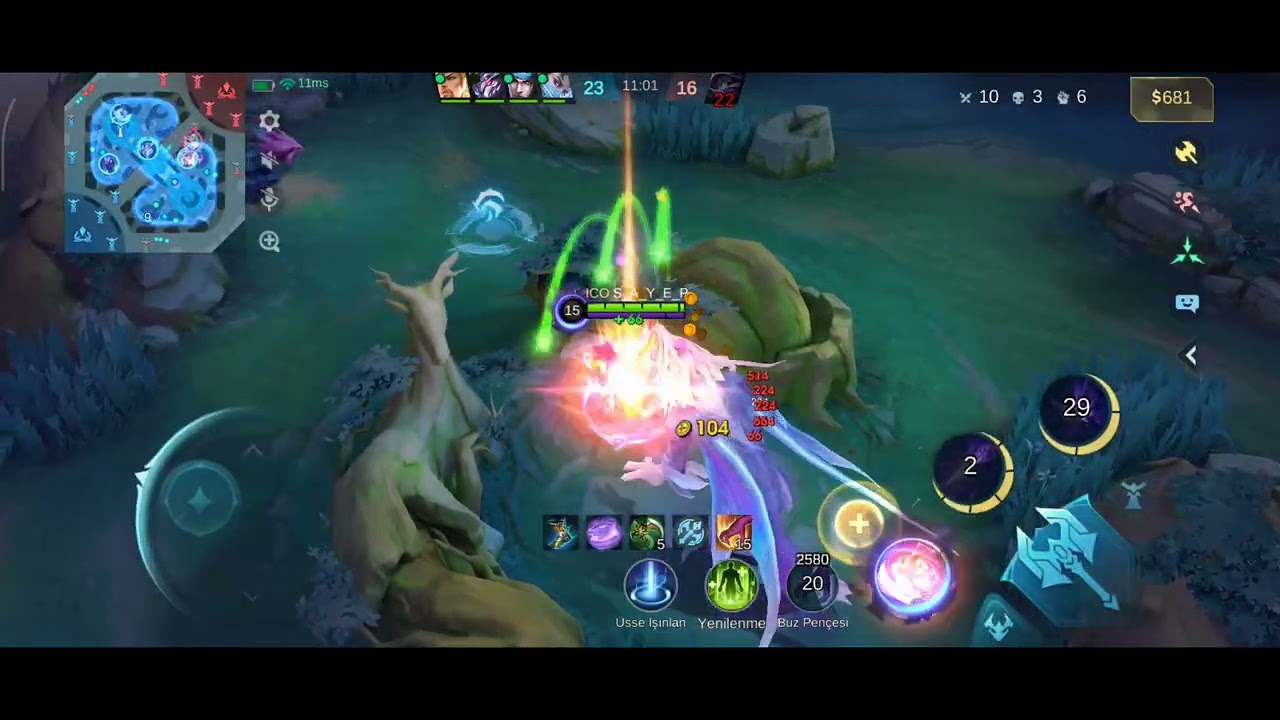TAKIM BENİ GERİYOR HELCURT PLAYER @MobileLegends5v5MOBA 