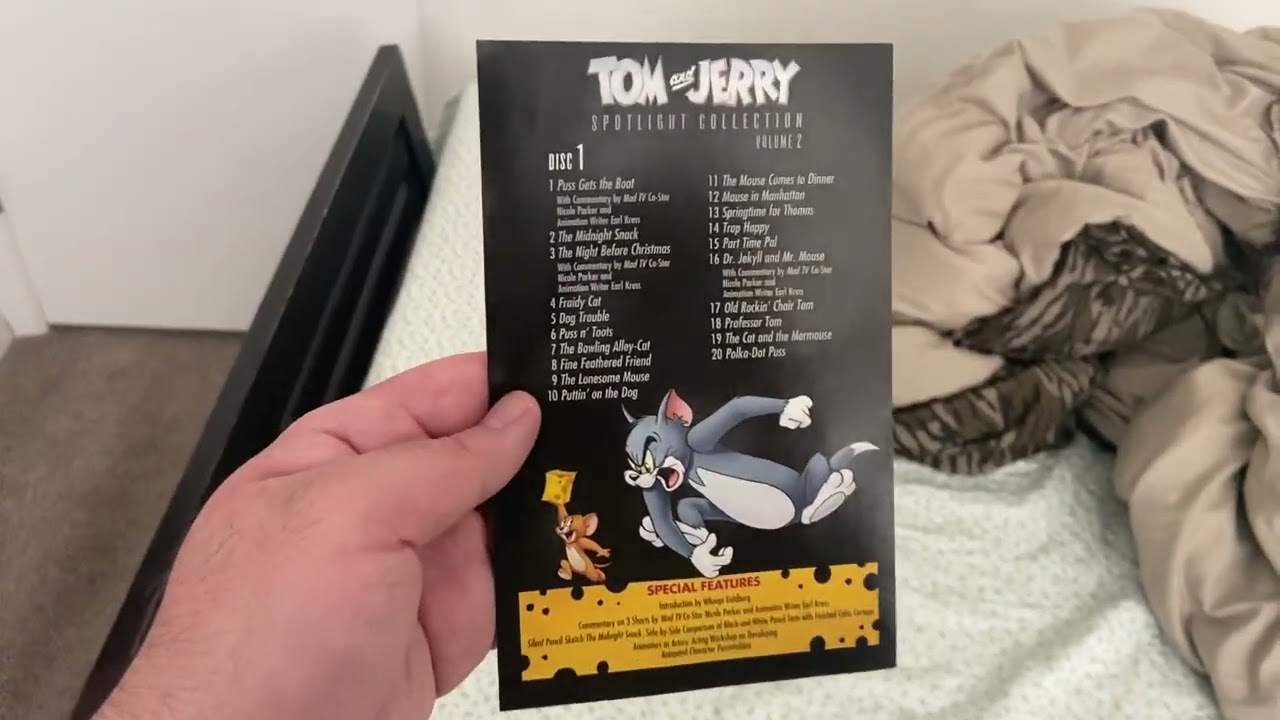 Tom & Jerry Spotlight Collection 2 Disc On DVD 