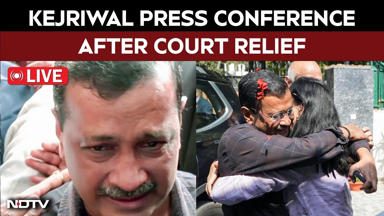 Arvind Kejriwal Press Conference LIVE| Arvind Kejriwal, Manish Sisodia Cleared In Liquor Policy Case