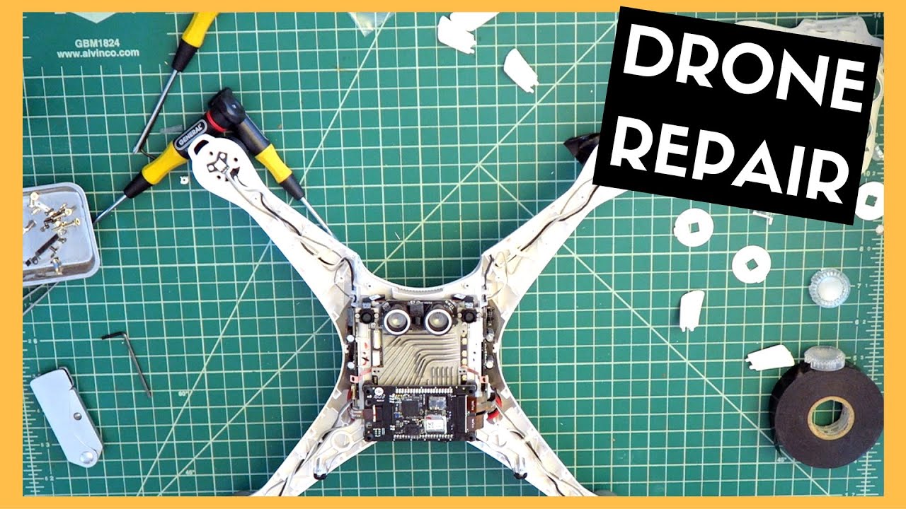 Phantom Four Repair | Camera, Frame & Landing Gear Replacement