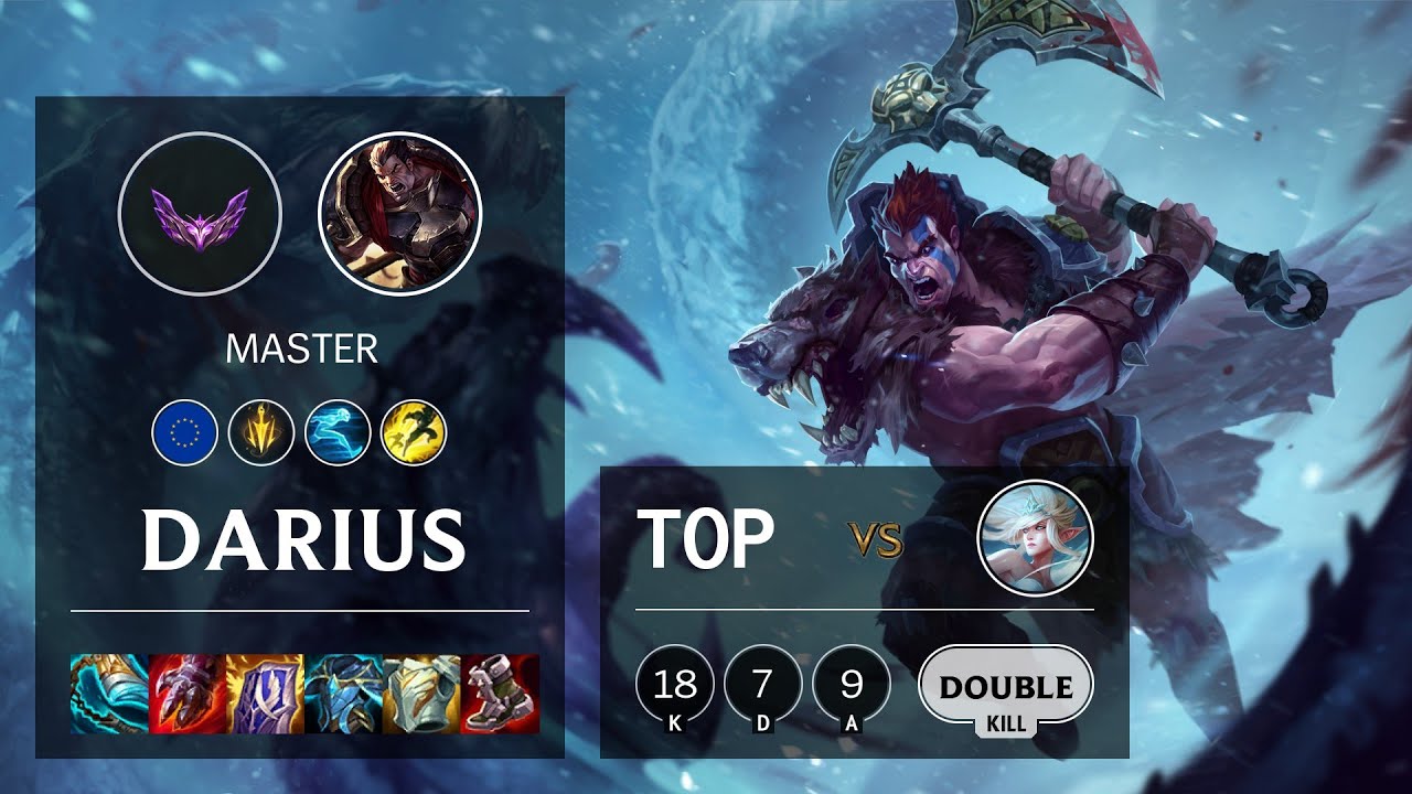 Darius Top vs Janna - EUW Master Patch 12.2