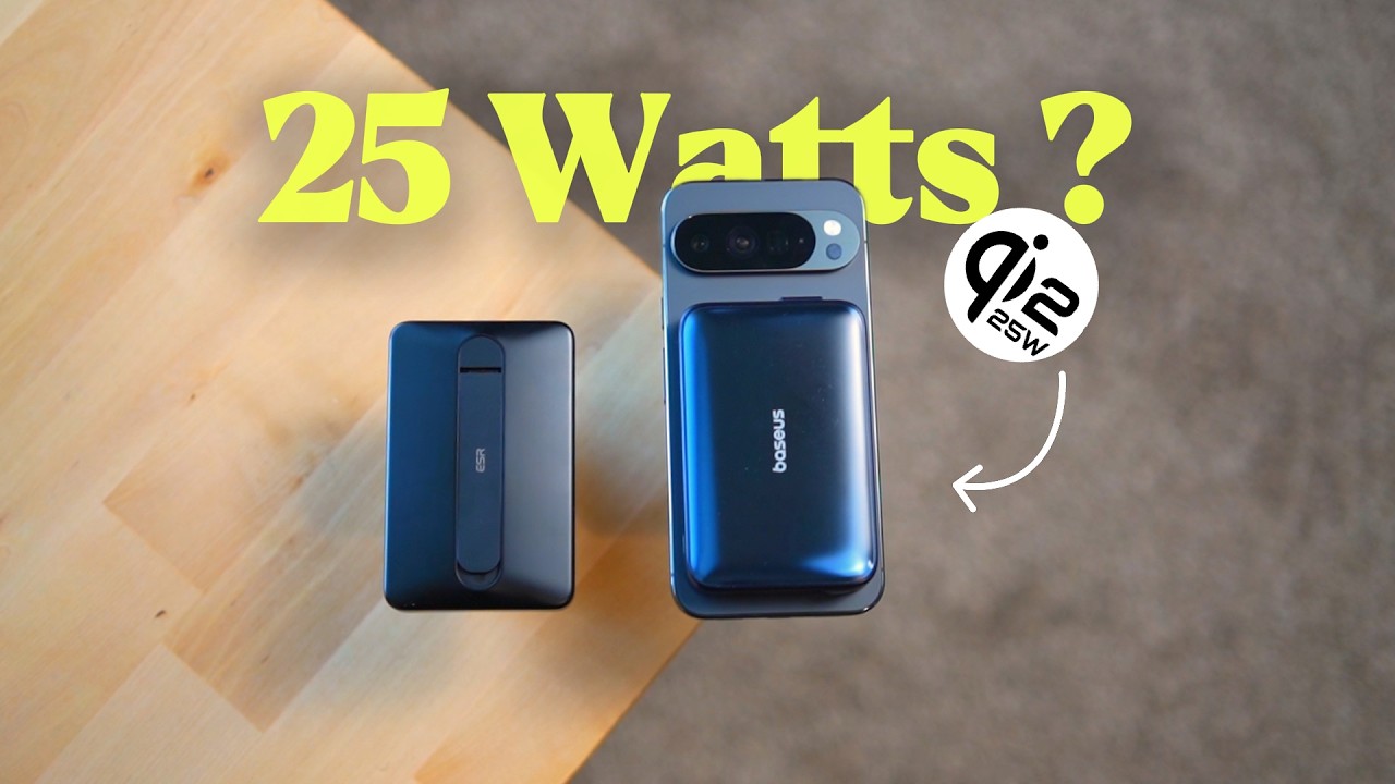 Лучший аккумулятор Qi2.2 25 Вт | Baseus Picogo MagSafe | iPhone 17 и Pixel 10 Pro XL