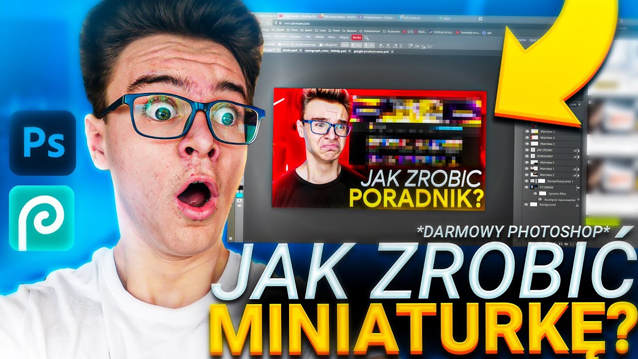 JAK ZROBIĆ MINIATURKĘ W DARMOWYM PHOTOSHOPIE? - PHOTOPEA
