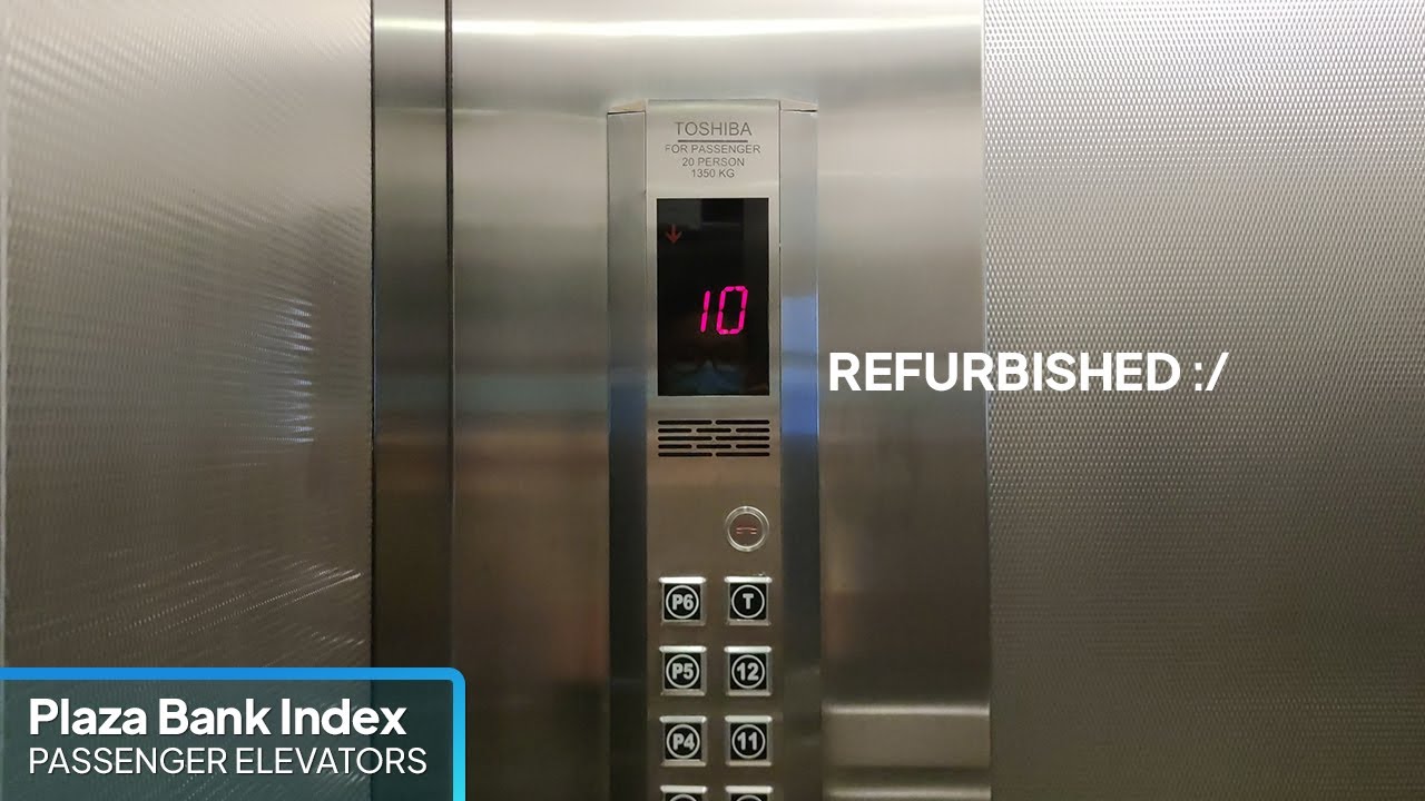 Refurbished Toshiba Elevators - Plaza Bank Index, Jakarta