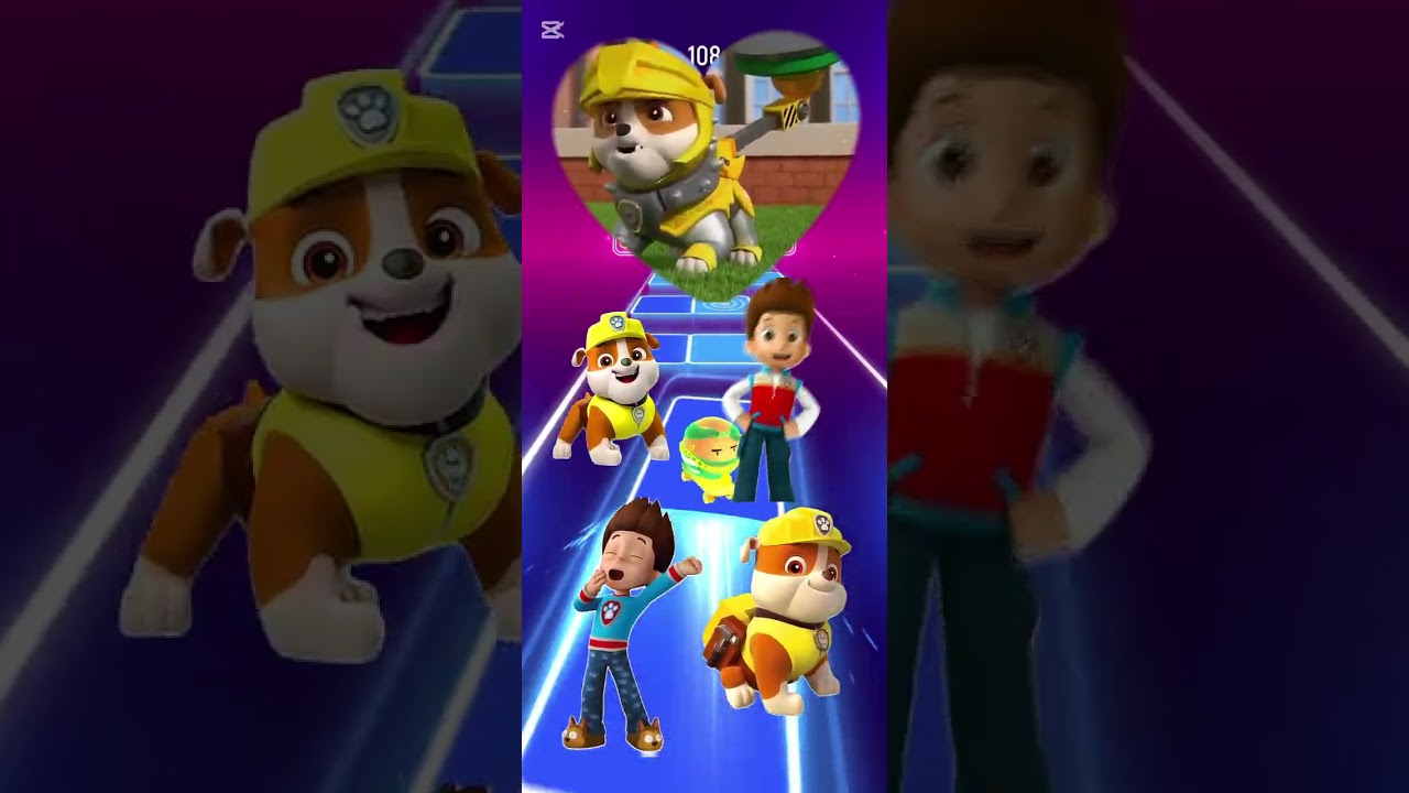Can You Keep Up? ⚡ Paw Patrol Music Challenge  #coffindance #top