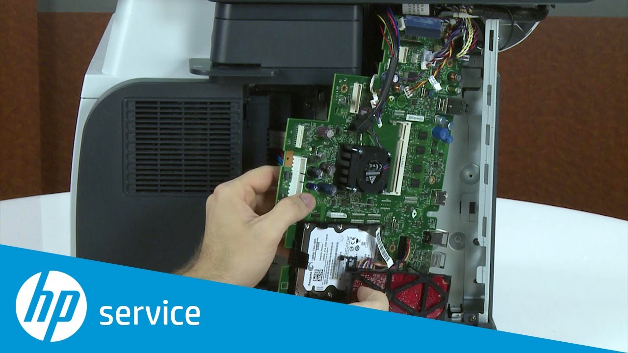 Replace the Formatter PCA | HP LaserJet Enterprise 500 MFP M525 | HP Support