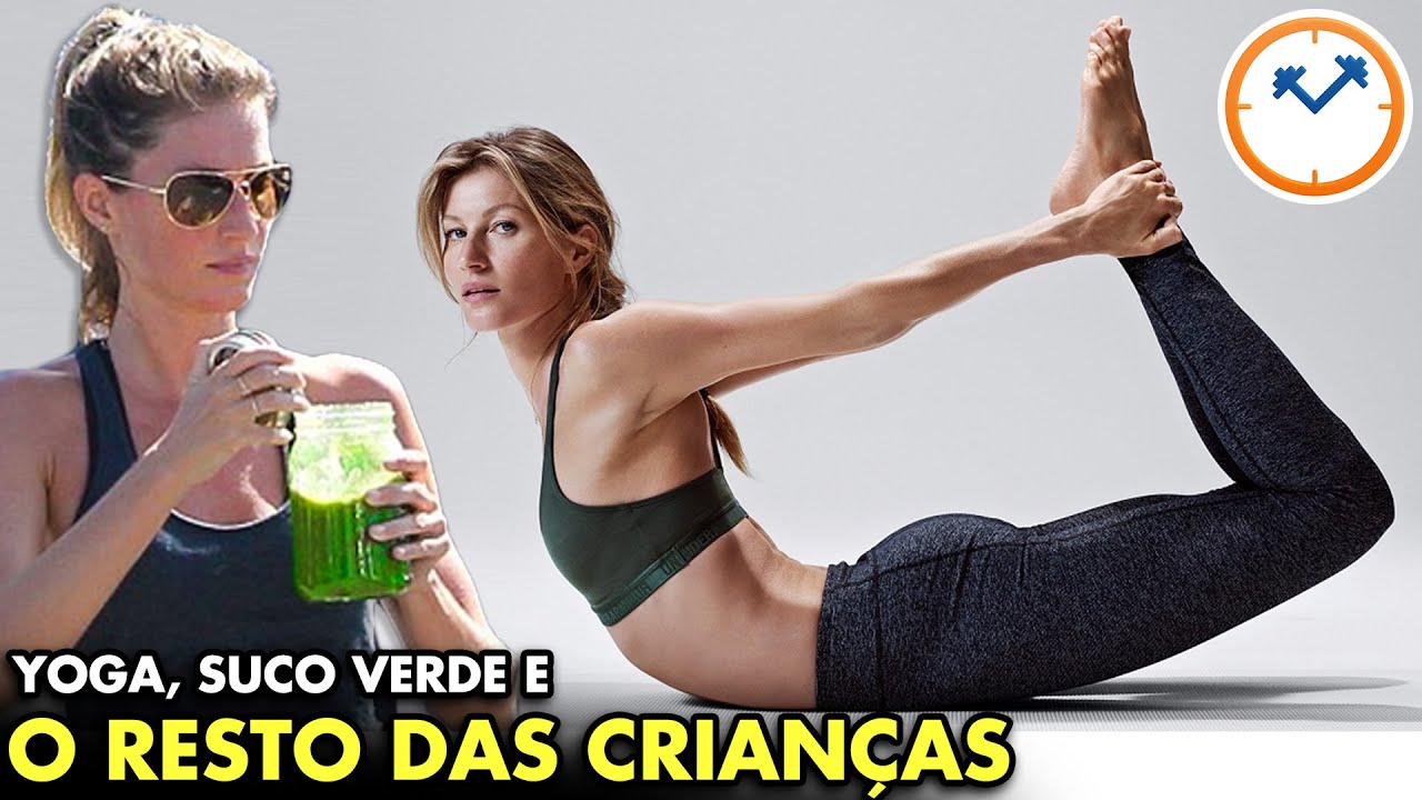 Os EXERCÍCIOS e a DIETA da GISELE BUNDCHEN | Saúde na Rotina