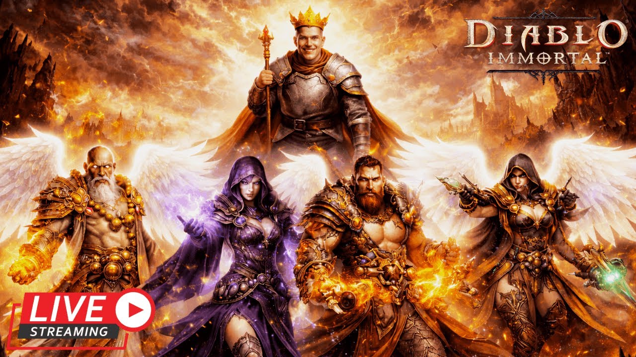 🔴LIVE ON - NUEVO EMPAREJAMIENTO PVP Y SUS BUGS - SV/BR PVP/PVE!| Diablo Immortal |