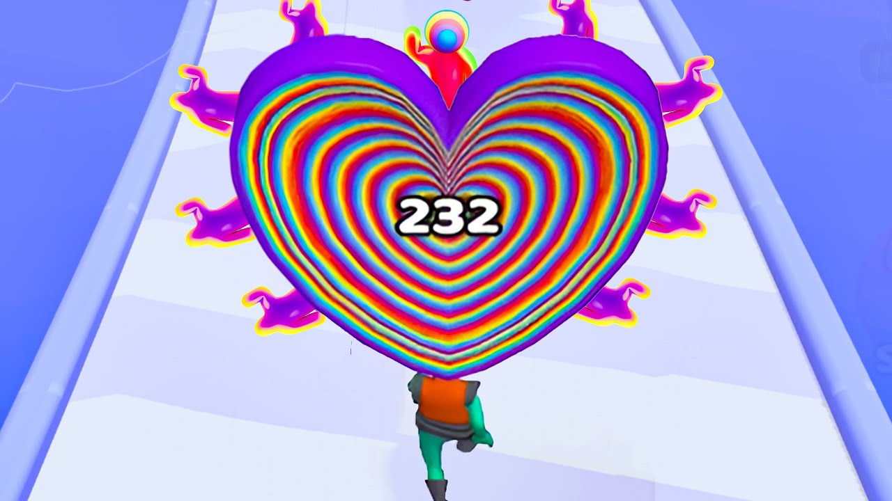 Blob Runner 3D Vs Layer Man 3D 🏃🔥 Crazy Runner Fun | Ep.27