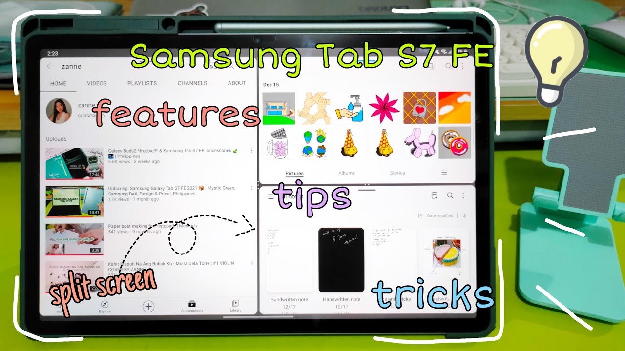 Samsung Tab S7 FE: features, tips & tricks ✨ | Philippines