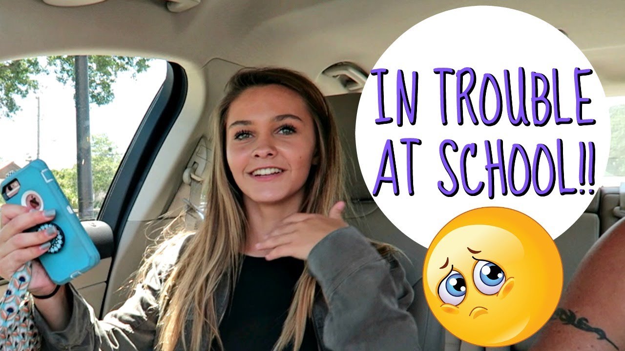 EMMA GETS IN TROUBLE IN SCHOOL! MARK TAKES OVER THE VLOG!