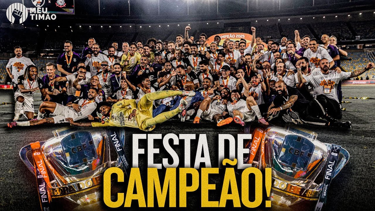 AO VIVO 🔴 FESTA DO T&Iacute;TULO DO CORINTHIANS | DIRETO DA NEO QU&Iacute;MICA ARENA