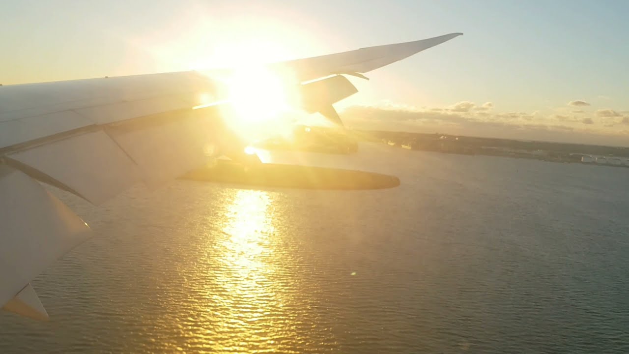 Air India Sydney to Delhi Non Stop Flight Take Off and Landing - Enjoy Sydney's amazing view