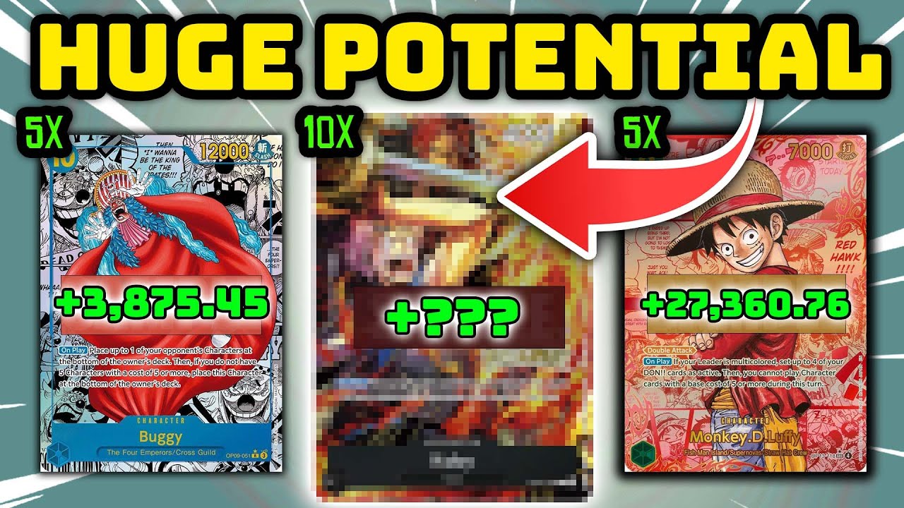Инвестиции One Piece TCG, о которых НИКТО не говорит...
