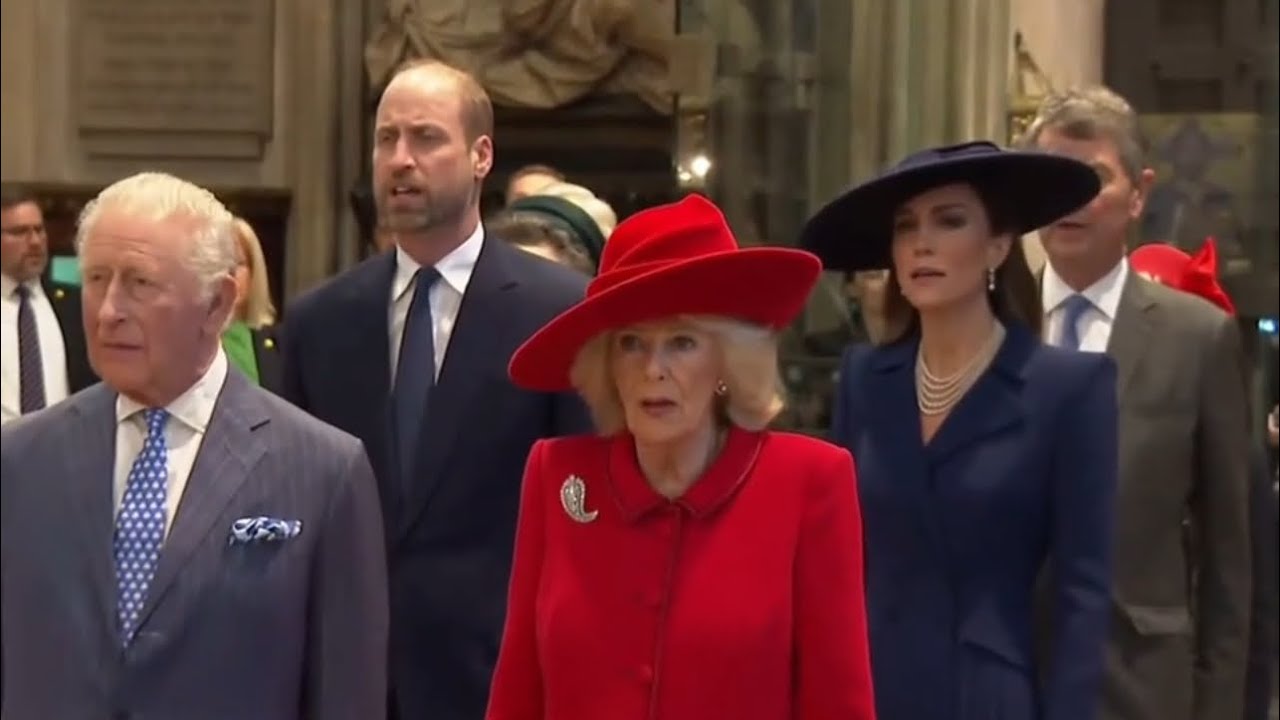 The Royal Family gathered in observance ofCommonwealth Day.@grandeur and secrets Royal 