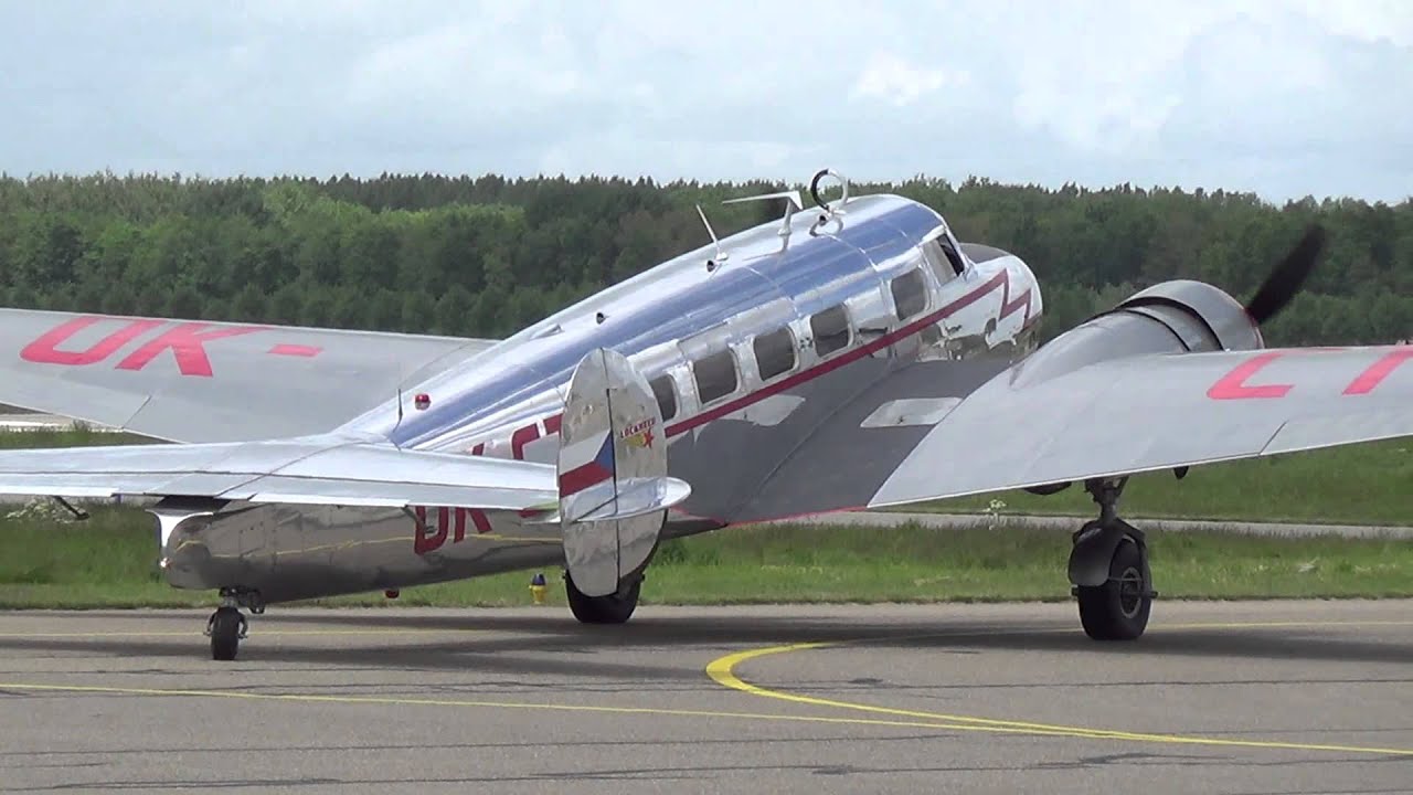 N241M (OK-CTB) Lockheed Model 10 Electra at Lelystad Airport