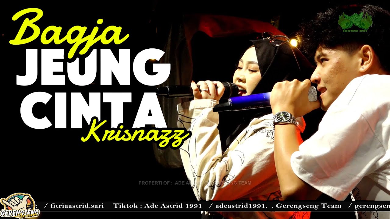 KRISNAZZ - BAGJA JEUNG CINTA | LIVE SHOW SAUNG GERENGSENG TEAM