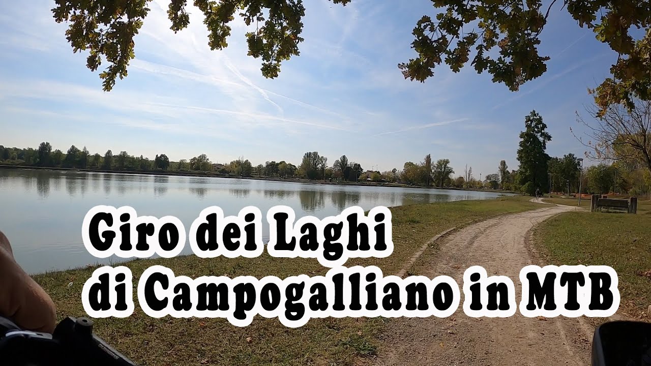 In MTB ai Laghi di Campogalliano (MO).