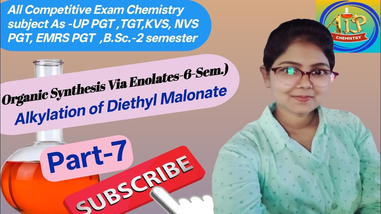 Alkylation of Diethyl Malonate 6-Semester