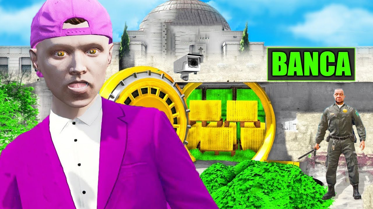 Am TRANSFORMAT CASA intr-o BANCA in GTA 5!