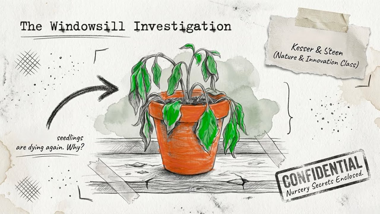 Windowsill is Killing your Loved ones 🪴 with Kesser and Steen, Nature and Innovation class