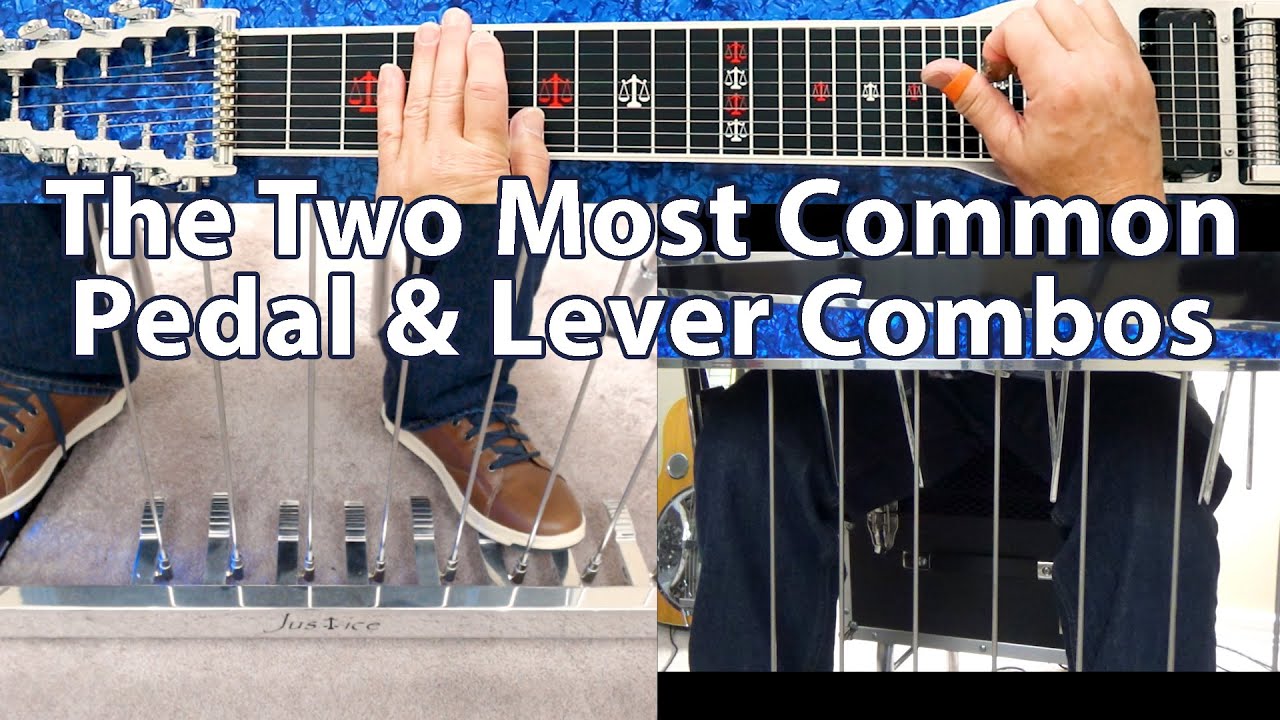 The Two Most Common Pedal & Knee Lever Combinations & How to Use Them | Pedal Steel Guitar Lesson