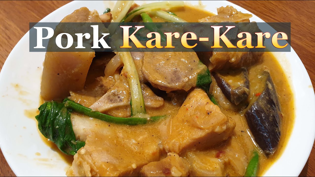 Pork kare-kare | Kare Kareng baboy recipe