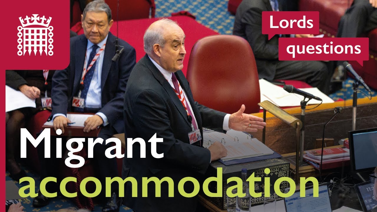 Hotel accommodation for migrants in Lords spotlight