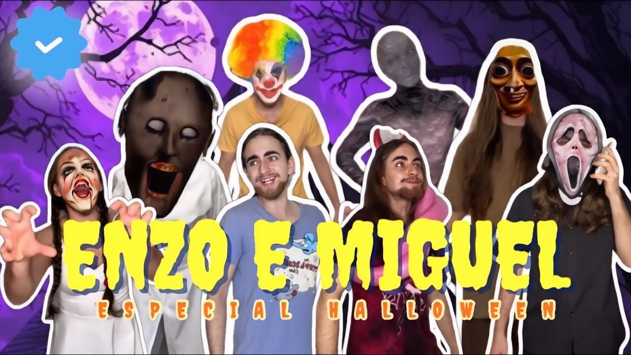 ENZO E MIGUEL-MELHORES VÍDEOS 🎃🧙‍♀️🧛‍♂️👻ByeBrunoFagundes