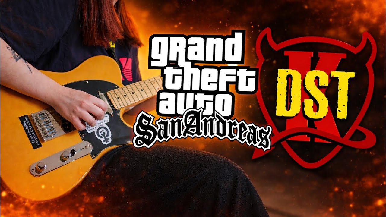 GTA SAN ANDREAS (K-DST) - GUITAR RIFFS MEDLEY
