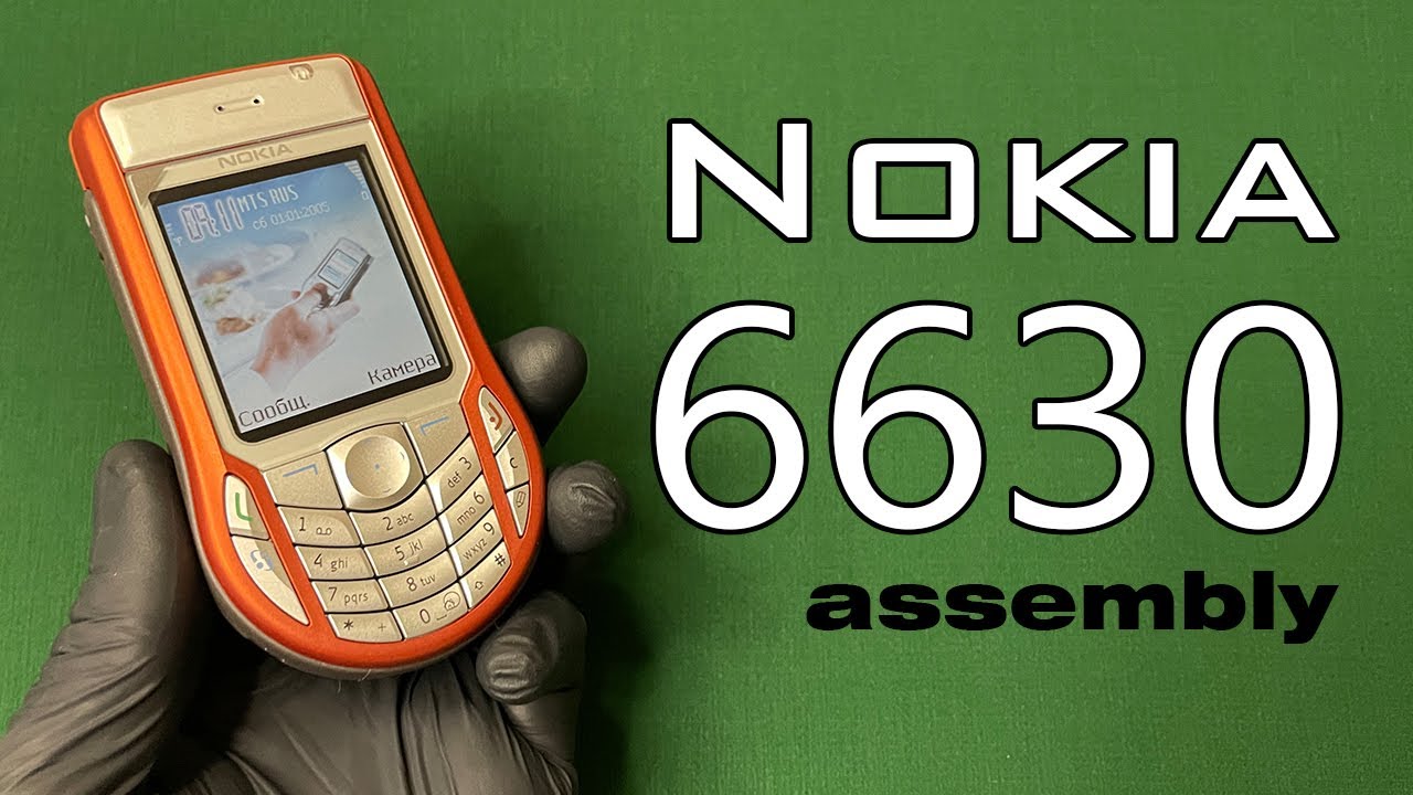Nokia 6630 Music Edition. Сборка