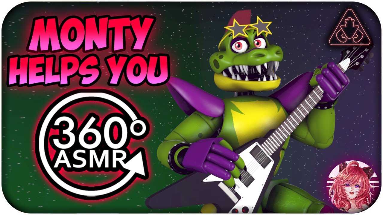 Monty Helps You~ [360º VR ASMR] | FNAF: Security Breach 360 VR