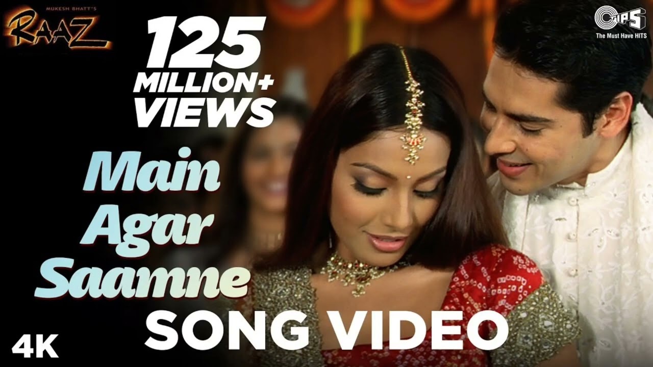 Main Agar Saamne Aa Bhi Jaaya Karo | Raaz | Dino, Bipasha Basu | Abhijeet, Alka Yagnik, Hindi Song