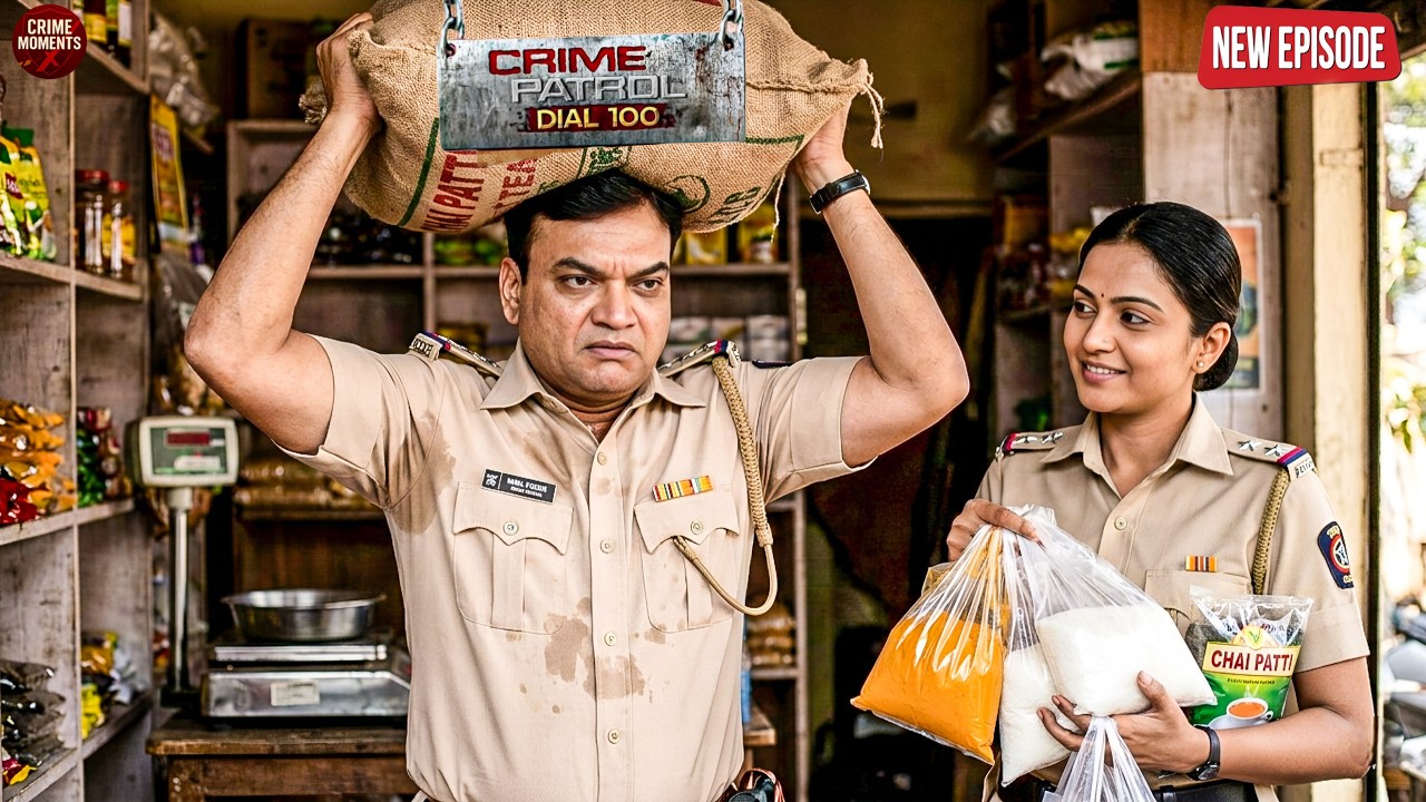 पुलिस वाले ड्यूटी के बाद खरीदने पहुचे घर का राशन || Crime Patrol || New Episode