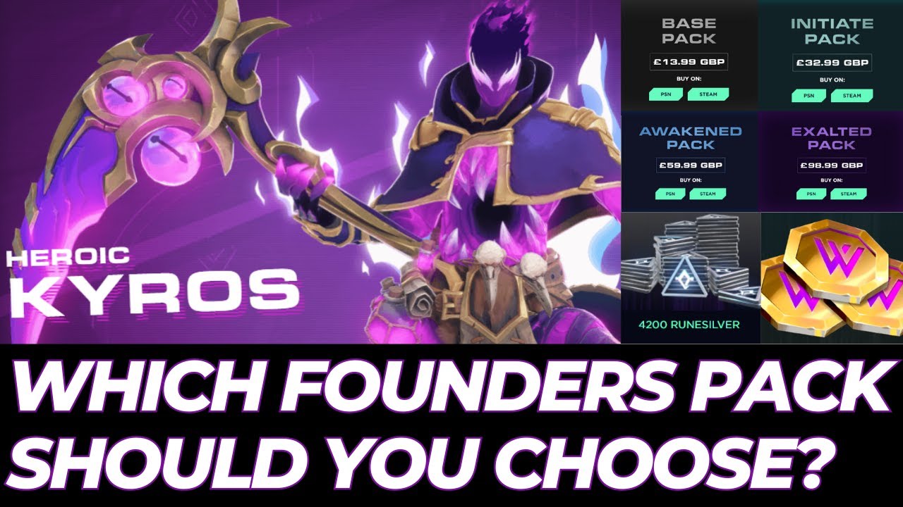 Wayfinder Founders Packs - Which Founder Pack Should You Pick? Everything You Need To Know