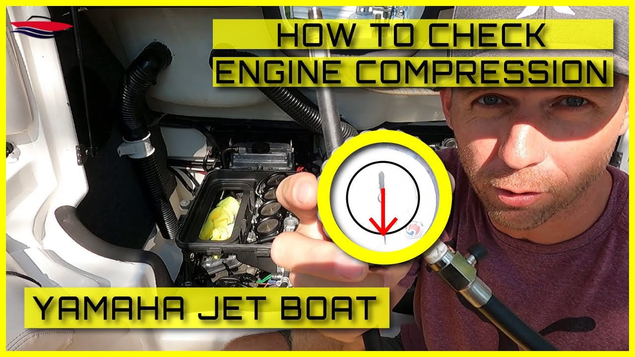 Как проверить компрессию двигателя — Yamaha Jet Boat