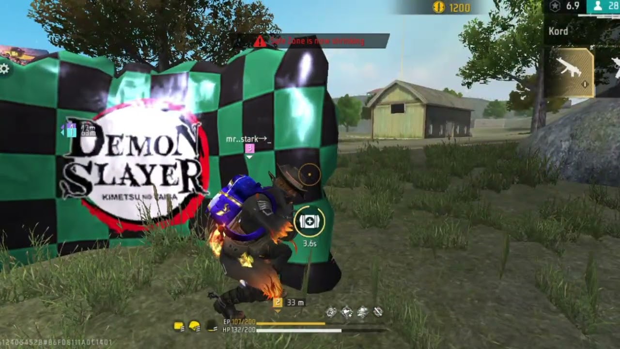 BOOYAH  only 3 kill💥💥🎮🎮 Free fire game video 