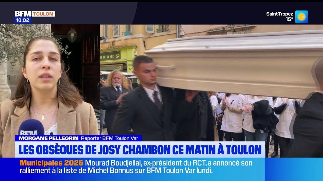 Toulon: Les obsèques de Josy Chambon, figure du monde politique et de la santé, ont eu lieu ce matin